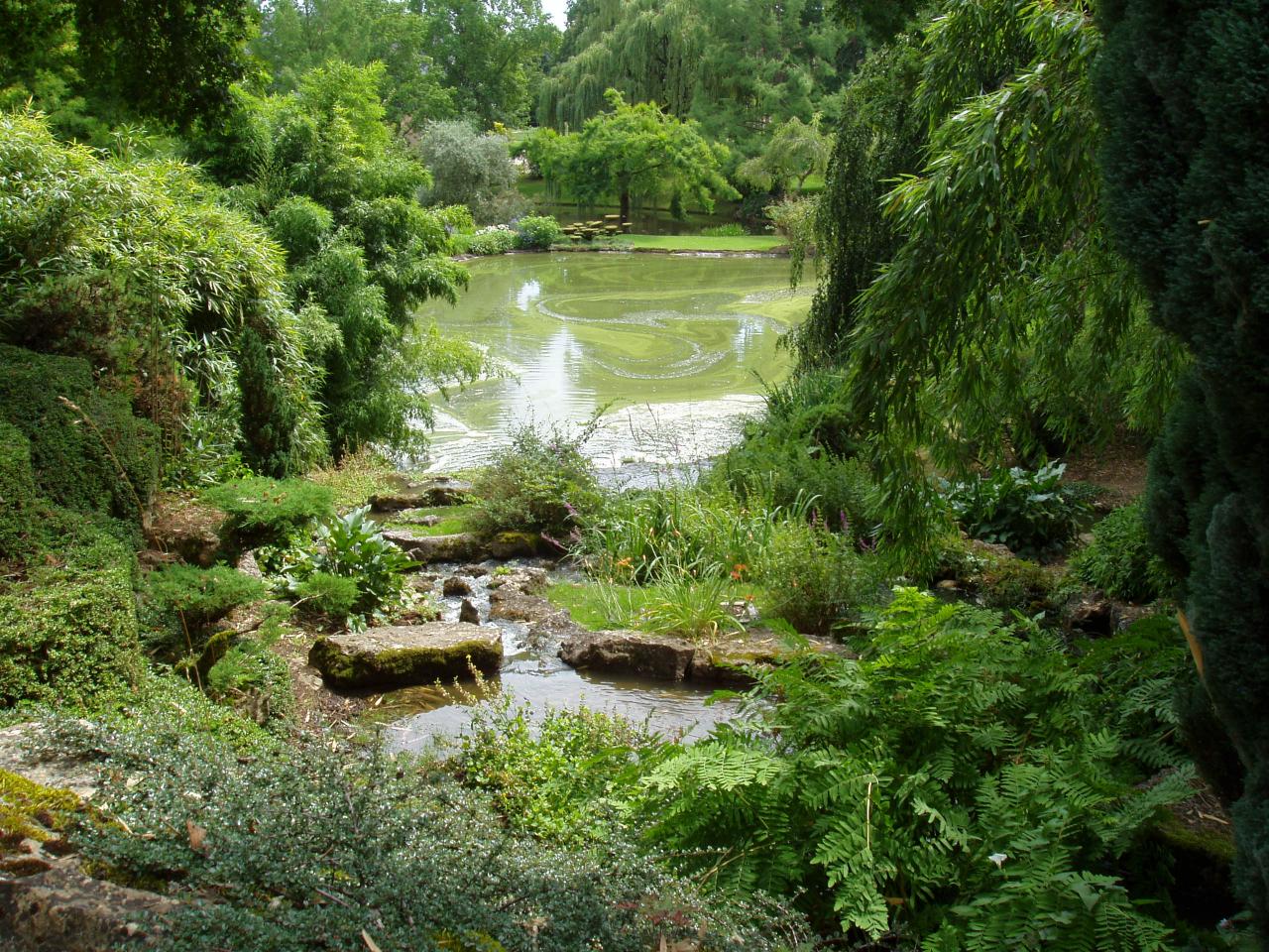 Apremont sur Allier le parc floral