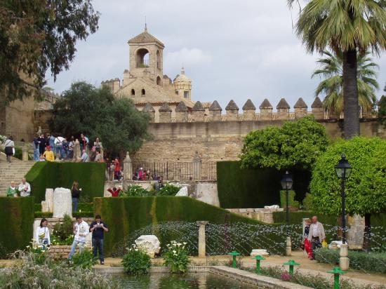 jardin de l'alcazar cordoue