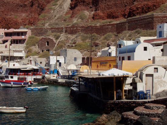 port de pêche d'Ammoudi