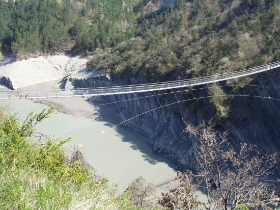 lac de Monteynard Avignonet Passerelle