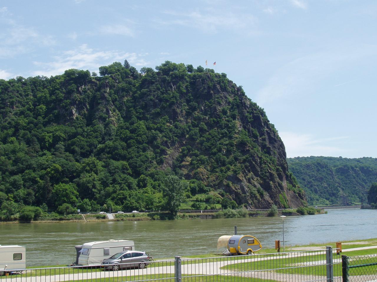 saint Goar am Rhein  le rocher de la lorelei