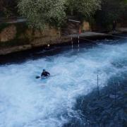 Fontaine-de-Vaucluse canoë kayac sur la Sorgue