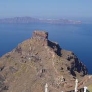 Santorin Le rocher