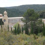 Abbaye de fontfroide  vue d'ensemble