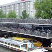 Amsterdam parkings à vélos