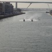 Martigues  le pont de l'autoroute