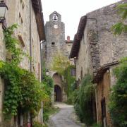 Bruniquel le beffroi et l'horloge