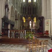 Bayeux  le choeur de la cathédrale