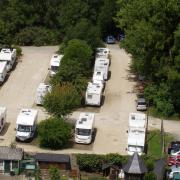 Fougeres le parking camping car