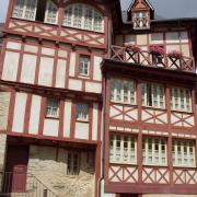 Josselin  maison à pans de bois