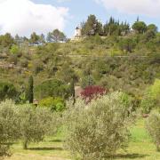 Lagrasse le parking