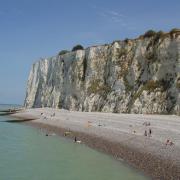 Mers les bains les falaises