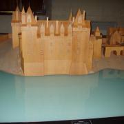 Montsoreau maquette du château