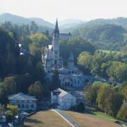 la basilique vue du château