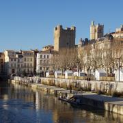 Narbonne le canal de la robine