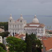 église saint Vincent quartier de l'Alfama