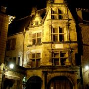 Sarlat by night  hotel de la Boétie