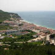 sesimbra vue sur la ville