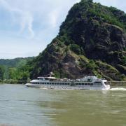 st-Goar-am-Rhein-  le-rocher-de-la-Lorelei.