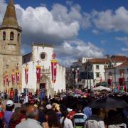 Tomar  la place et l'église Sào Joào Baptista